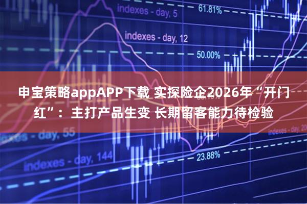 申宝策略appAPP下载 实探险企2026年“开门红”：主打产品生变 长期留客能力待检验