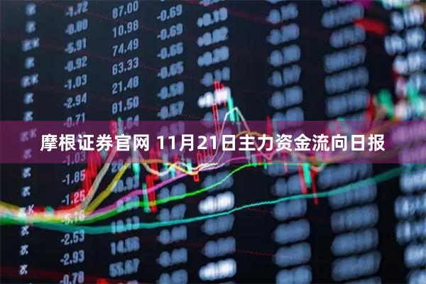 摩根证券官网 11月21日主力资金流向日报